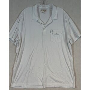 Original Penguin Mens Heritage Slim Fit Polo Shirt White XXL Short Sleeve Cotton